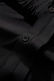 Tigers Wrath Rhinestn Btn LS Shirt BLACK/BLACK