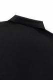 Tigers Wrath Rhinestn Btn LS Shirt BLACK/SILVER