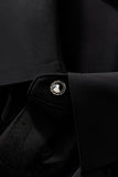 Tigers Wrath Rhinestn Btn LS Shirt BLACK/SILVER