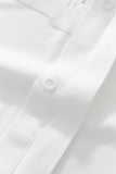 Tigers Wrath Rhinestn Btn LS Shirt WHITE