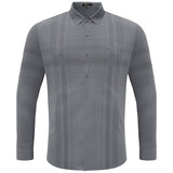 Noble Knight Plaid Button-Up GREY