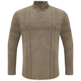 Noble Knight Plaid Button-Up KHAKI