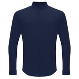 Olympic Victory Button-Up Shirt DARK BLUE
