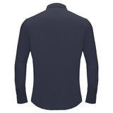 Olympic Victory Button-Up Shirt GREY BLUE