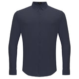 Olympic Victory Button-Up Shirt GREY BLUE