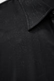 Rose Éclat Emboss Shirt BLACK