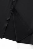 Rose Éclat Emboss Shirt BLACK