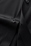 Midnight Wave Embellished LS Shirt BLACK