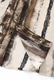 Echelon Brushstroke Stitchless LS Shirt CREAM