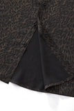 Noir Cheetah Stitchless LS Shirt BLACK