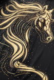 Stallion Embellished LS Shirt BLACK/GOLD