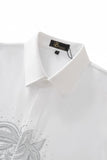 Stallion Embellished LS Shirt WHITE
