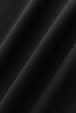 Regal Lace Crystal Dress Shirt BLACK