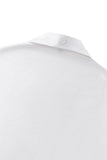 Regal Lace Crystal Dress Shirt WHITE