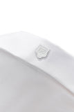 Regal Lace Crystal Dress Shirt WHITE