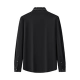 Crystal Geo Trim Shirt BLACK/BLACK