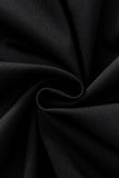 Crystal Geo Trim Shirt BLACK/SILVER