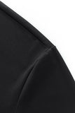 Crystal Geo Trim Shirt BLACK/SILVER