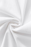 Crystal Geo Trim Shirt WHITE/SILVER