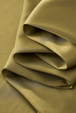 SIGNATURE SATIN STITCHLESS LS Shirt OLIVE