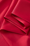 SIGNATURE SATIN STITCHLESS LS Shirt RED