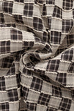 Textured Grid Shirt GREY