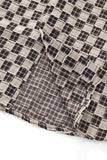 Textured Grid Shirt GREY