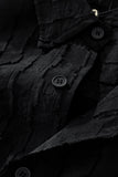 Haven Textured Long Sleeve Shirt BLACK