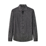 Tonal Leopard Shirt BLACK