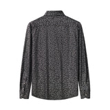 Tonal Leopard Shirt BLACK