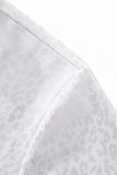 Tonal Leopard Shirt WHITE