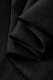 Capri Linen Shirt BLACK