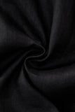 Capri Linen Shirt BLACK