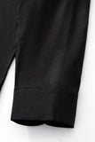 Capri Linen Shirt BLACK