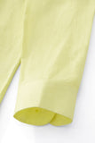 Capri Linen Shirt CANARY