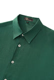 Capri Linen Shirt HUNTER GREEN