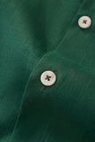 Capri Linen Shirt HUNTER GREEN
