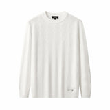 Textura Diamond Knit LS WHITE