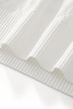 Textura Diamond Knit LS WHITE