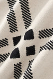 Paramount Lattice Knit LS IVORY