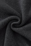 Dual-Layer Knit Fusion LS Sweater Shirt GREY