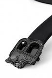 Flat Leather Auto BKL Belt – Blackout Ed. GUN/BLACK