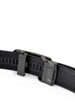 Croc-Emb. Leather Lion Auto BKL Belt – Gunmetal GUN/BLACK