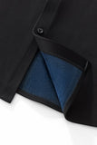 Velvet Core LS button up Shirt BLACK