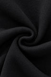 Lustre Knit LS Polo BLACK/BLACK
