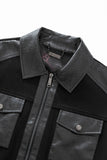 CrocEdge Dual-Fabric Zip Jacket BLACK