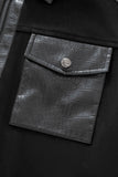 CrocEdge Dual-Fabric Zip Jacket BLACK