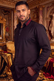 MEANDRO BORDERS Long Sleeve Shirt