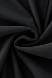 Pattern Trim Performance Polo – El Baron BLACK