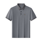 Pattern Trim Performance Polo – El Baron GREY